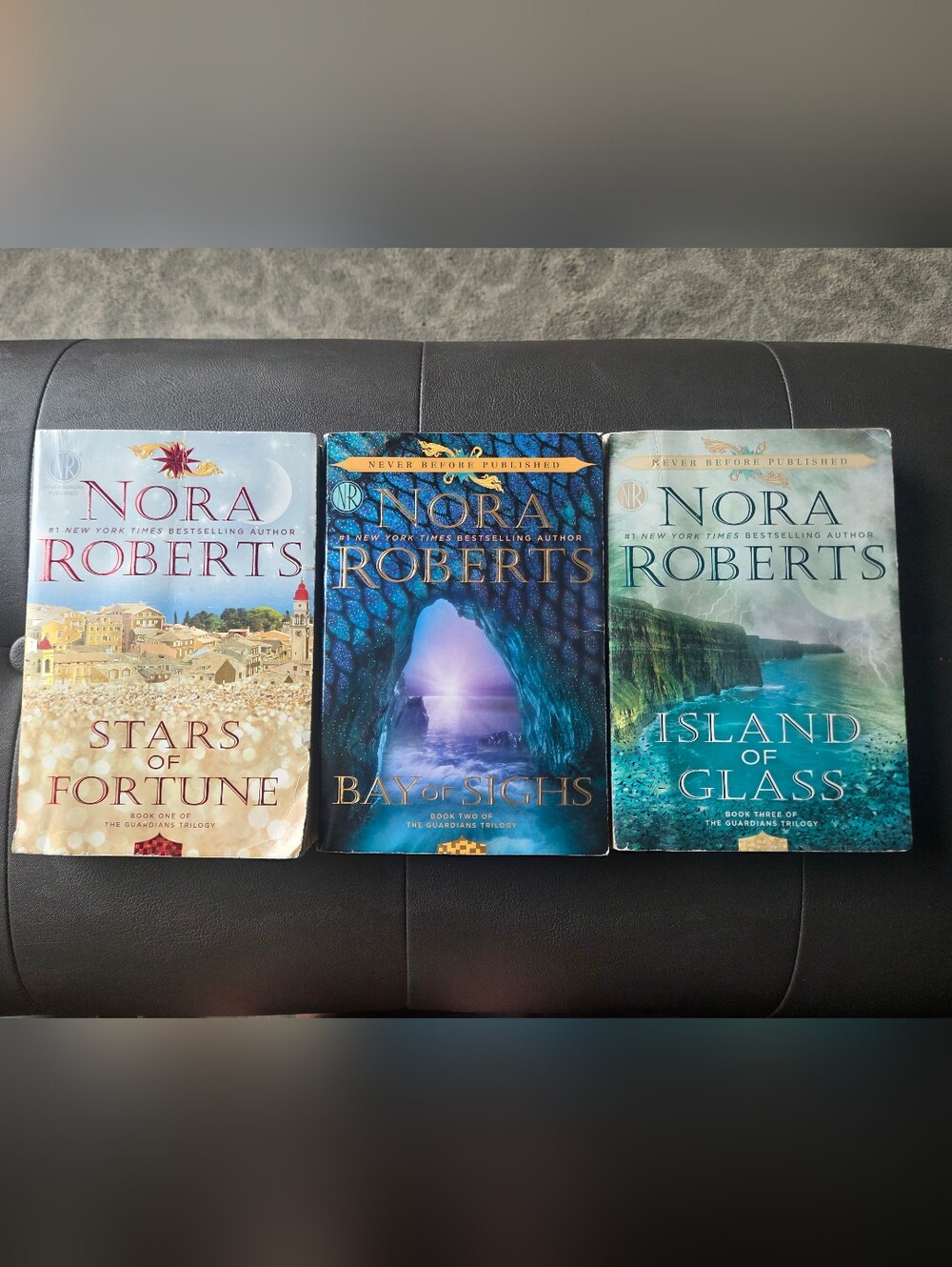 Nora Roberts Guardians Trilogy Paperback Books- Set Of 3